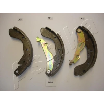 Bilde av Bremsesko sett, Bakaksel, chevrolet,daewoo,opel, 93740251, 93740252, 94564513, 95145057, 95375903, 96473229, S4520007, S4520008