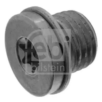 Bilde av FEBI BILSTEIN 100497 Oljeplugg Stål T45 med tetningsring VOLKSWAGEN: Tiguan I, Polo V Hatchback, II, AUDI: A3 Sportback, A1 Hatchback