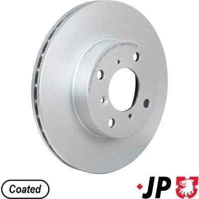 Bilde av JP GROUP 4763100800 Bremseskiver framaksel 246 20 4 ventilert belagt SUZUKI: Liana Hatchback, Baleno I Stasjonsvogn