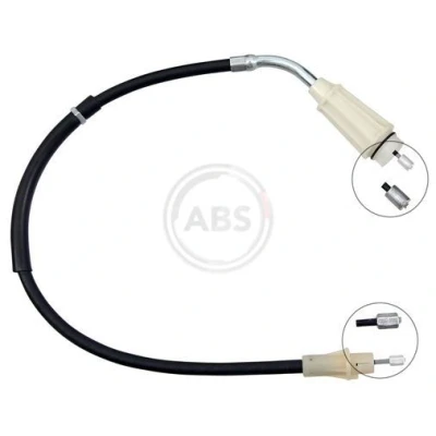Bilde av A.B.S. K17600 Bremsekabel 709mm Skivebrems VOLVO: V70 2, S80 II, 3