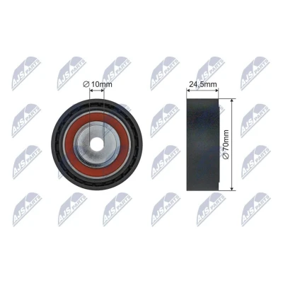 Bilde av Strammerull, kilerem med ribber, bmw, 11281726343, 11281748131