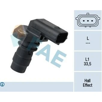 Bilde av FAE 79367 Sensorer Hall prinsipp VOLVO: XC90 I, S60 S80 I