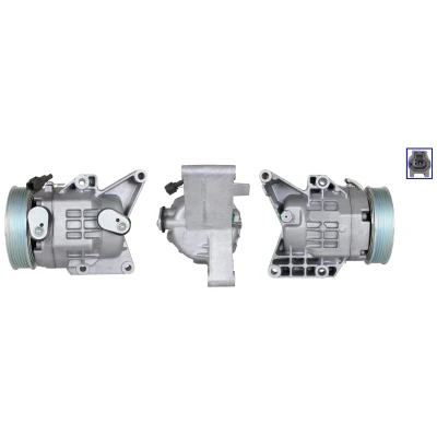 Bilde av LUCAS ACP01138 Kompressor PAG 100 R 134a med tetning
