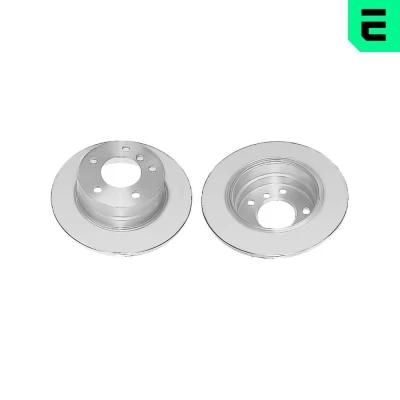 Bilde av OPTIMAL BS 7574C Bremseskiver bakaksel 280 10 5/6 fullt ut belagt BMW: 1 Hatchback