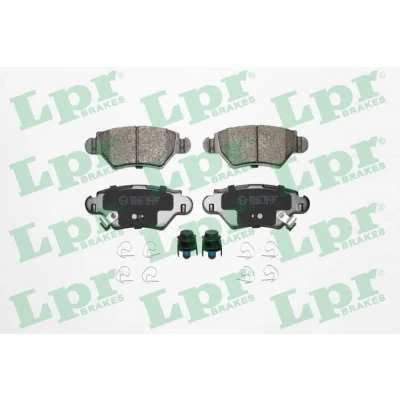 Bilde av LPR 05P699 Bremseklosser med skruer OPEL: Astra G Caravan, CC, Sedan