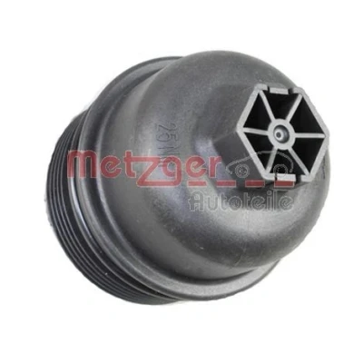 Bilde av METZGER 2370049 deksel, oljefilterbeholder med tetning NISSAN: NV400 Van, Qashqai / Qashqai+2 I, X Trail