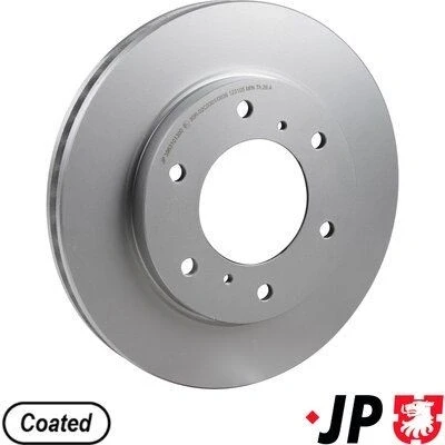 Bilde av JP GROUP 3963101300 Bremseskiver framaksel 294 28 6 innvendig ventilert belagt MITSUBISHI: L200 / Triton IV Pick up, PAJERO SPORT 2