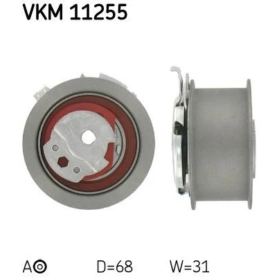 Bilde av SKF VKM 11255 Strammerull, tannrem MITSUBISHI: Outlander 2 SUV, VOLKSWAGEN: Golf 5, AUDI: A4 B7 Avant