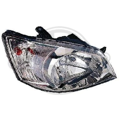 Bilde av DIEDERICHS 6805080 Frontlykter høyre H4, W5W, PY21W HYUNDAI: Getz