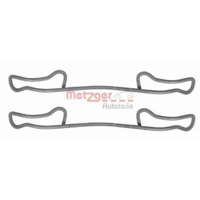 Bilde av METZGER 109 1200 Tibehørsett, skivebremse belegg MERCEDES BENZ: G Klasse SUV, Sprinter 3 T Minibuss, 2 Minibuss