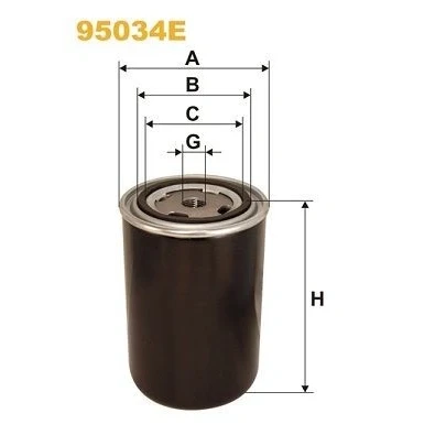 Bilde av WIX FILTERS 95034E Drivstoffilter Påskruingsfilter
