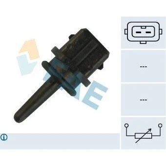 Bilde av Sensor, kjølemiddeltemperatur, alfa romeo,fiat,honda,lancia,nissan,opel,porsche,saab,seat,vauxhall,vw, 0000060591909, 0060591909, 37880