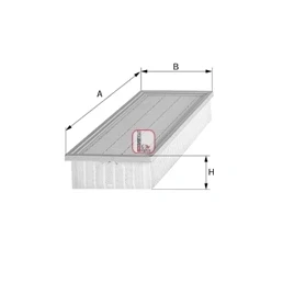Bilde av SOFIMA S 3106 A Luftfilter 57 147 265 Filterinnsats FORD: Transit Mk4 Van, Minibuss, Flatvogn lastebil/Chassis