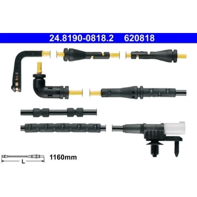 Bilde av ATE 24.8190 0818.2 Bremsebeleggslitasje LAND ROVER: Discovery Sport, Range Rover Evoque