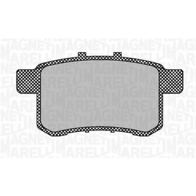 Bilde av MAGNETI MARELLI 363916060703 Bremseklosser med akustisk slitasjevarsel HONDA: ACCORD 8, 8 Kombi, 7