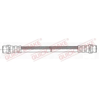 Bilde av Bremseslange, Innvendig, Ytre, Høyre bakaksel, Venstre mercedes benz,vw, 2D0611775A, 9044280435, A9044280435