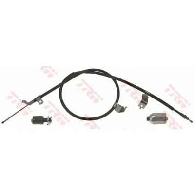 Bilde av TRW GCH505 Bremsekabel 1705, 1524 Skivebrems NISSAN: Qashqai / Qashqai+2 I