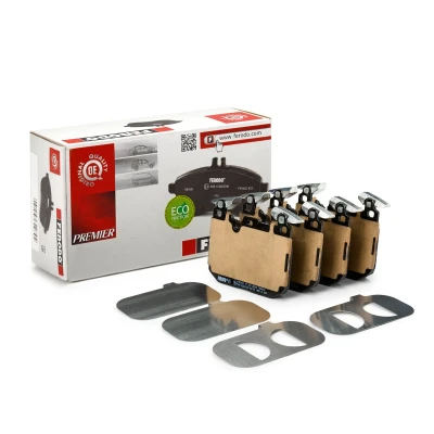 Bilde av FERODO FDB4662 Bremseklosser PREMIER ECO FRICTION klargjort for slitasjeindikator uten tilbehør BMW: 3 Sedan, Touring, 1 Hatchback