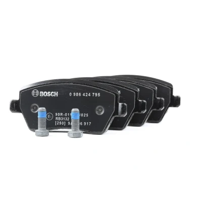 Bilde av BOSCH 0 986 424 795 Bremseklosser Low Metallic RENAULT: Kangoo II Express, CLIO 3, Zoe, MERCEDES BENZ: Citan Tourer / Stasjonsvogn, SUZUKI: SWIFT 3