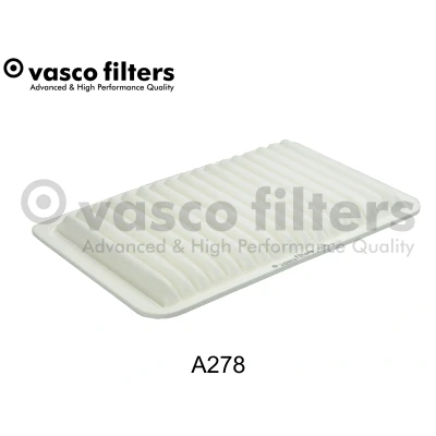 Bilde av DAVID VASCO A278 Luftfilter 35 200 314 firkantet Filterinnsats MAZDA: 2 Hatchback, 3 Sedan