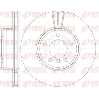 Bilde av REMSA 6853.10 Bremseskiver framaksel 324, 324 30 5 ventilert BMW: Touring, Sedan