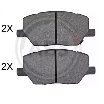 Bilde av Bremseklosser sett, Framaksel, alfa romeo tonale, fiat 500x, jeep compass, renegade suv, van, 52094174, 68273005AA, 77367214, 7