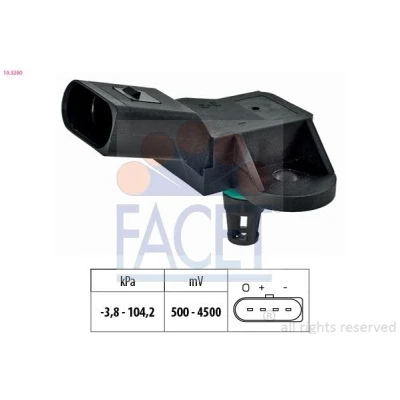 Bilde av Trykksensor, bremsekraftforsterker FACET 10.3280