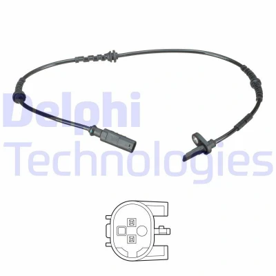 Bilde av DELPHI SS20596 ABS sensor aktiv 735 FIAT: Panda II Hatchback