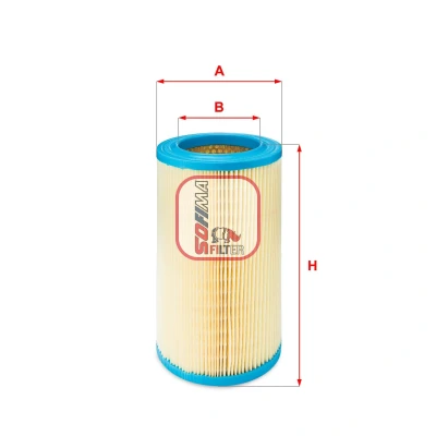 Bilde av SOFIMA S 7630 A Luftfilter 260 147 Filterinnsats LANCIA: DELTA 3, FIAT: BRAVO 2
