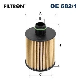 Bilde av FILTRON OE 682/1 Oljefilter Filterinnsats OPEL: Insignia A Sports Tourer, Astra J Hatchback, SAAB: 9 3 Sedan, Stasjonsvogn