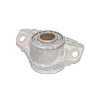 Bilde av FEBI BILSTEIN 45718 Fjærbenslager venstre bakaksel, høyre bakaksel uten kulelager Aluminium, PU (polyruretan) VOLKSWAGEN: Golf 7, Passat B8 Variant