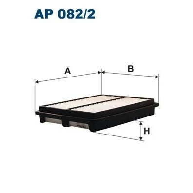 Bilde av FILTRON AP 082/2 Luftfilter 40 203 247 Filterinnsats