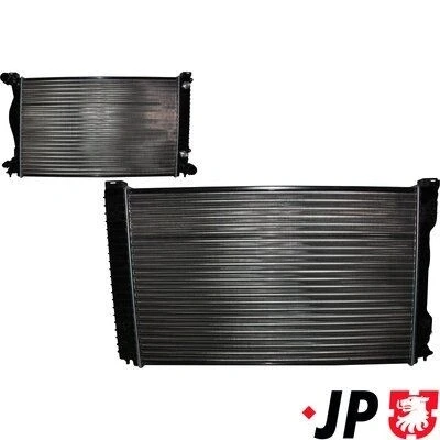 Bilde av JP GROUP 1114208300 Radiator plast, Aluminium for kjøretøy med luftkondisjonering 677 439 32 Automatisk girkasse