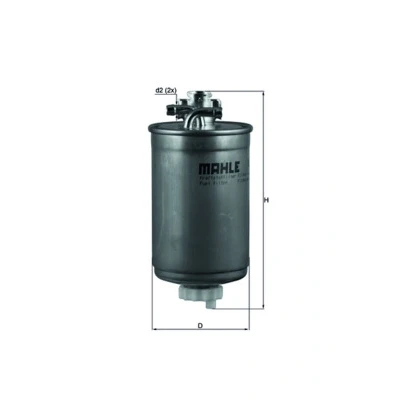 Bilde av MAHLE ORIGINAL KL 180 Drivstoffilter ledningsfilter 8 8,0 FORD: Galaxy Mk1 MPV