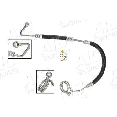 Bilde av Hydraulikkslange, styring, Fra hydraulikkpumpe til styresnekke, audi a6 c4 avant, a8 d2, 4D1 422 893AF, 893H