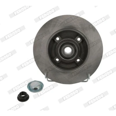 Bilde av FERODO PREMIER DDF1561 1 Bremseskiver 249 9 4 fullt ut med ABS senorring PEUGEOT: 307 SW, Hatchback, Stasjonsvogn, CITROËN: C4 I Hatchback