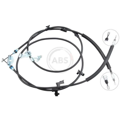 Bilde av A.B.S. K19001 Bremsekabel 1940, 1870 Skivebrems for høyre/venstre ratt FORD: C Max 2, FOCUS 3 Turnier,