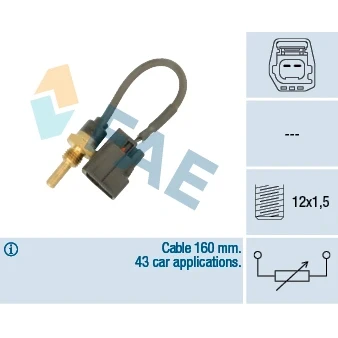 Bilde av Sensor, sylindertopp temperatur, volvo, 11 51 0 393 730, 7 785 015, 786 736, 788 306, 794 244,