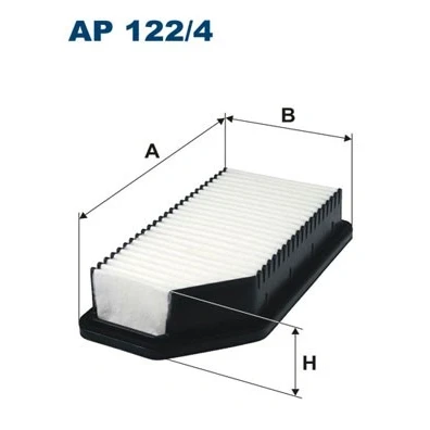 Bilde av FILTRON AP 122/4 Luftfilter 55 132 248 Filterinnsats KIA: RIO 3