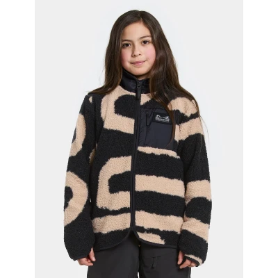 Bilde av Didriksons Exa Pilejakke, Path L Black, 160 Fleecejakker &amp; Fleecegensere Polyester