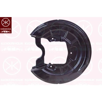 Bilde av KLOKKERHOLM 0026875 Bremseskjold venstre bakaksel VOLKSWAGEN: Golf 5, AUDI: A3 Sportback, Hatchback
