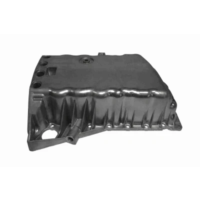 Bilde av VAICO V46 0661 Bunnpanne uten pakning, med oljeplugg oljekartetning, tetningsring Aluminium Original Quality