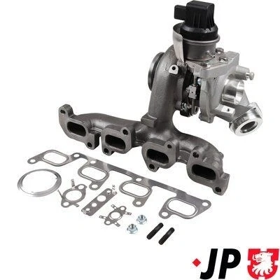 Bilde av JP GROUP 1117412600 Turbolader Eksosturbolader, med variabel turbingeometri tetning SKODA: Roomster