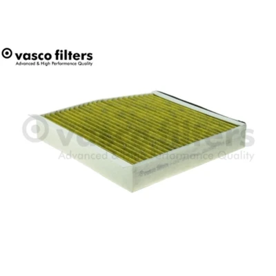 Bilde av DAVID VASCO B739 Kupéfilter aktivkullfilter med polyfenol 241mm 254mm 43mm MERCEDES BENZ: B Klasse, A CLA Stasjonsvogn