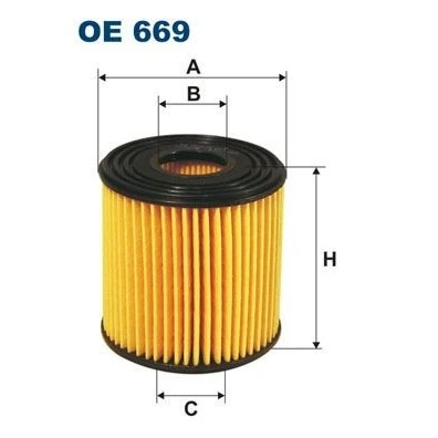 Bilde av Oljefilter, nissan almera ii, hatchback tino, navara, pick up, primera, primera hatchback, kombi, x trail, 152