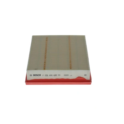 Bilde av BOSCH F 026 400 690 Luftfilter 50,5 199 245 Filterinnsats FORD: Mondeo 5 Kombi, Galaxy Mk3 MPV, Limousine, FORD USA: Edge Mk2