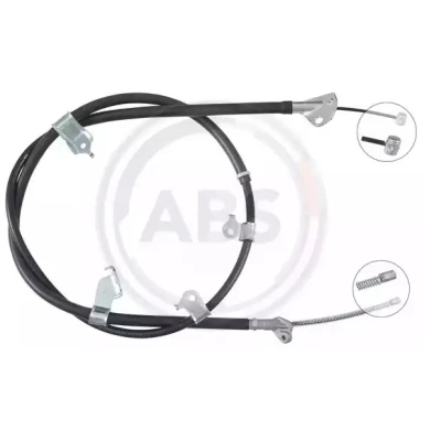 Bilde av A.B.S. K17632 Bremsekabel 1841 Skivebrems TOYOTA: RAV4 III SUV