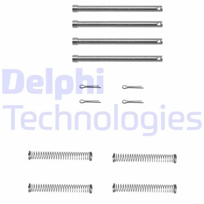 Bilde av DELPHI LX0097 Tibehørsett, skivebremse belegg LAND ROVER: Range Rover 2, Defender SUV