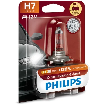 Bilde av PHILIPS 12972XVGB1 Lyspære, fjernlys H7 12V 55W 3500K Halogen BMW: 5 Touring, X5, 3 AUDI: Q5, A6 C7 Avant, A4 B7 VOLKSWAGEN: Touran I