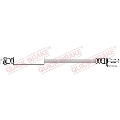 Bilde av QUICK BRAKE 32.349 Bremseslange 339 M10x1 FORD: Transit Mk6 Minibuss, Van